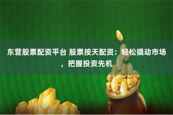 东营股票配资平台 股票按天配资：轻松撬动市场，把握投资先机